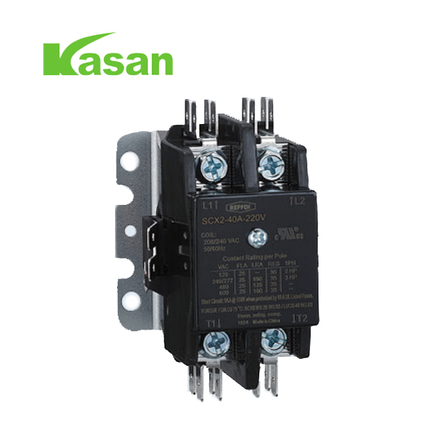 2 qütblü kontaktor 24v spiral Müəyyən təyinatlı kontaktor Kondisioner AC kontaktoru